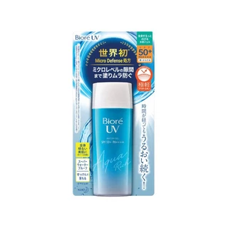 กันแดดบิโอเร Biore UV Aqua Rich Watery Essence SPF50+/PA++++ 50g สูตร Micro Defense นวัตกรรมขั้นสุดจากญี่ปุ่น.