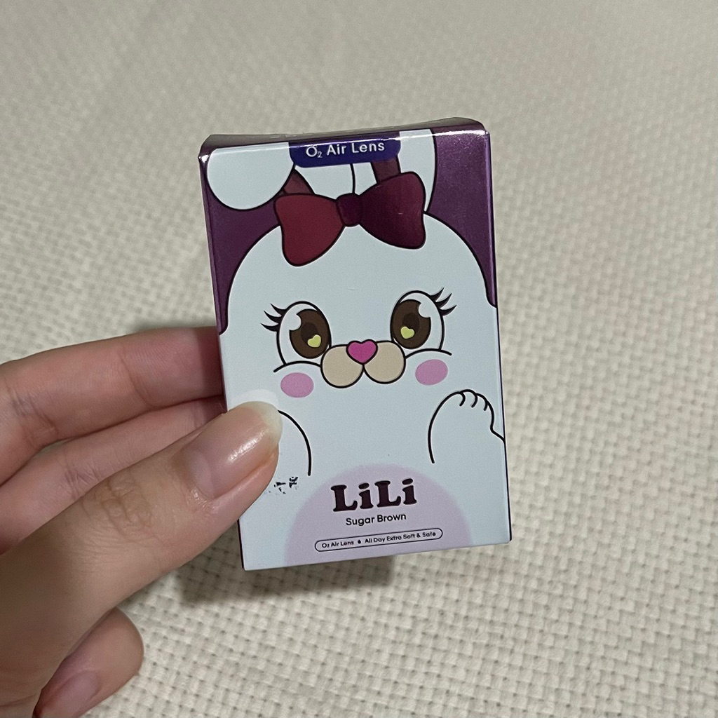 คอนแทคเลนส์ Sisse Lens รายเดือน รุ่น Lili สี Sugar Brown ค่าสายตา -50 ของแท้ 100%