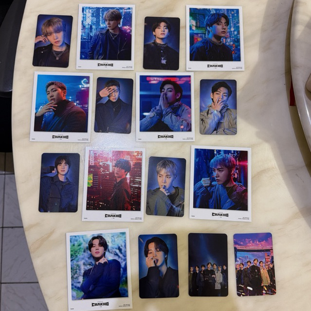 BTS 7Fates Chakho Photocard Polaroid benefit pob