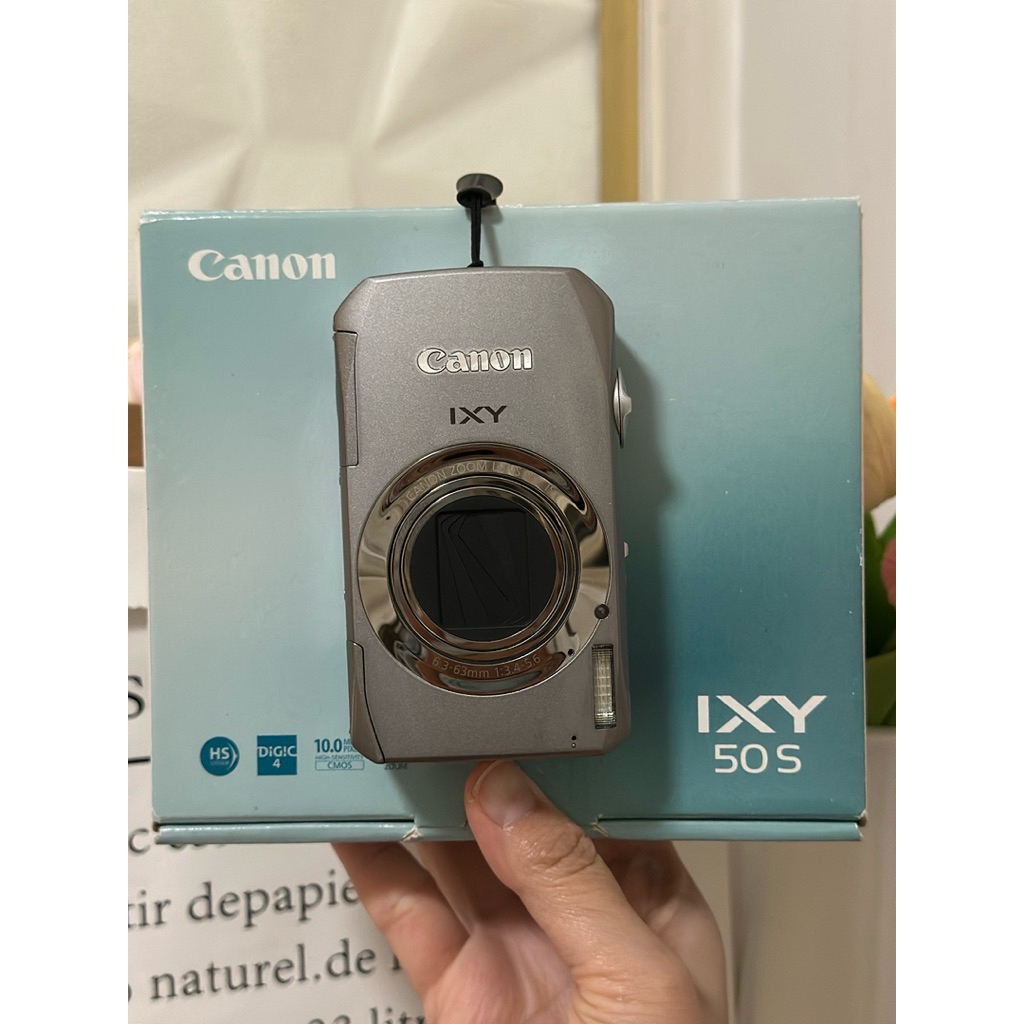 Canon IXY50S สีเงิน อุปกรณ์ครบกล่อง สภาพ99% ใหม่มาก