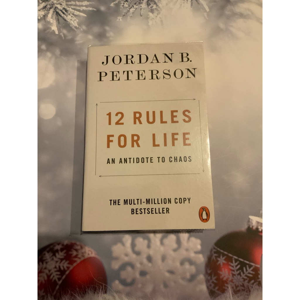 📚 12 Rules for Life – Jordan B. Peterson  ✨ An Antidote to Chaos