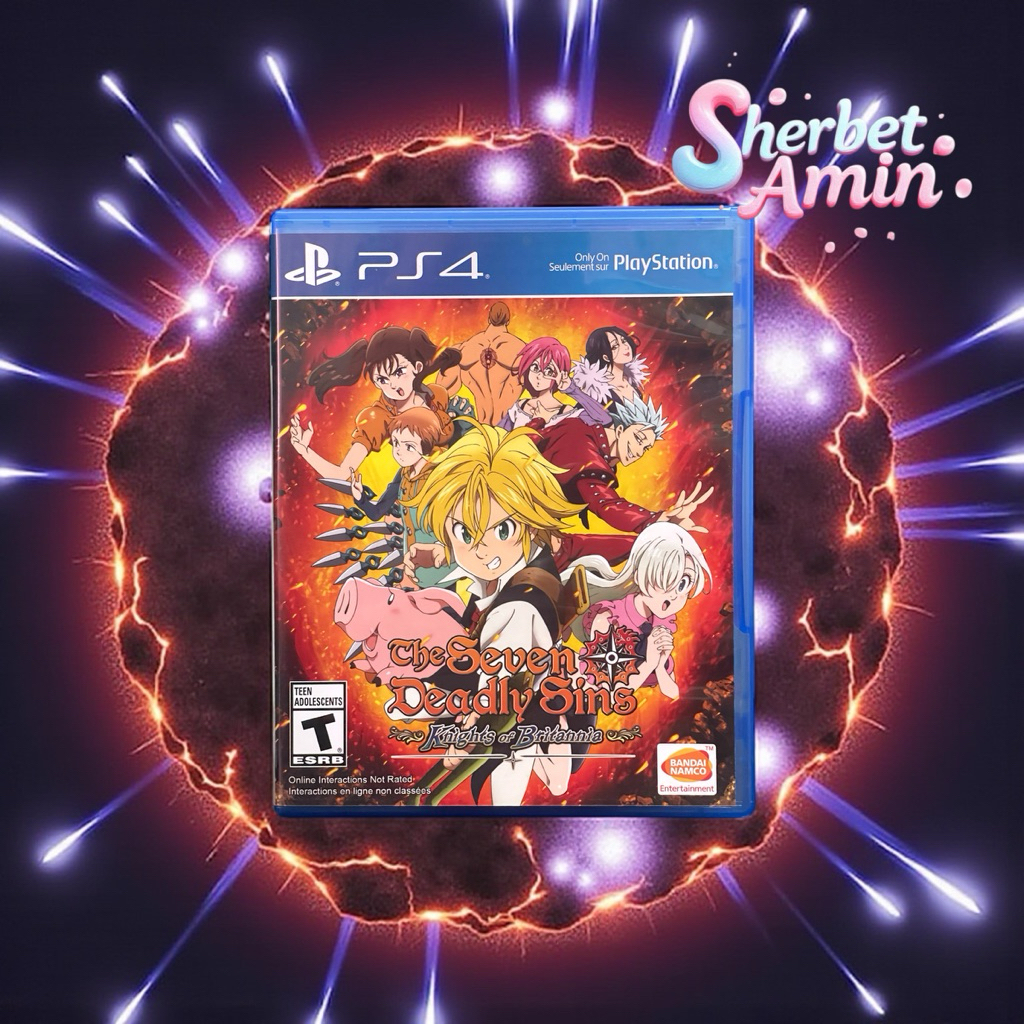 แผ่นเกม ps4 / The Seven Deadly Sins Knights of Britannia
