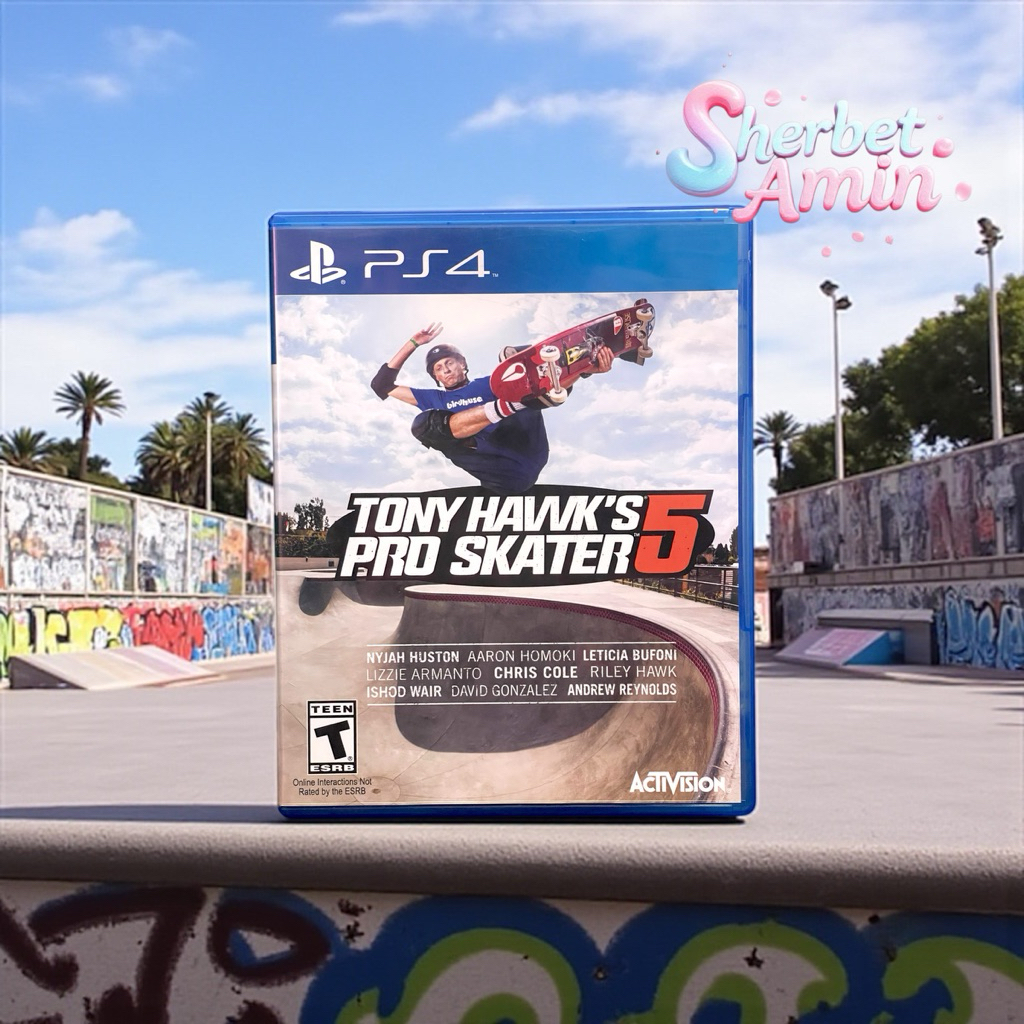 แผ่นเกม ps4 มือสอง / Tony Hawk’s Pro Skater 5 / zone 3