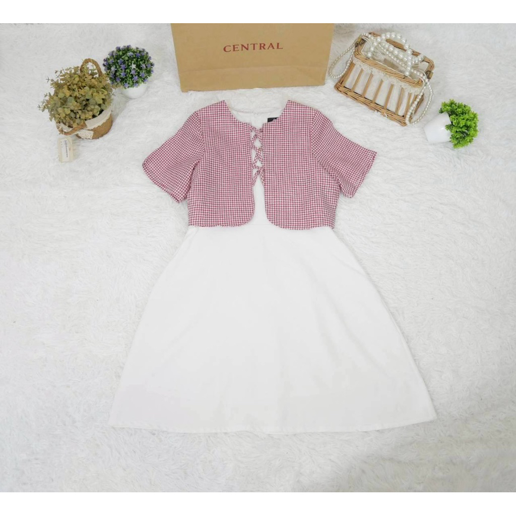 เดรสทำงาน มือสอง Ap style : Size L