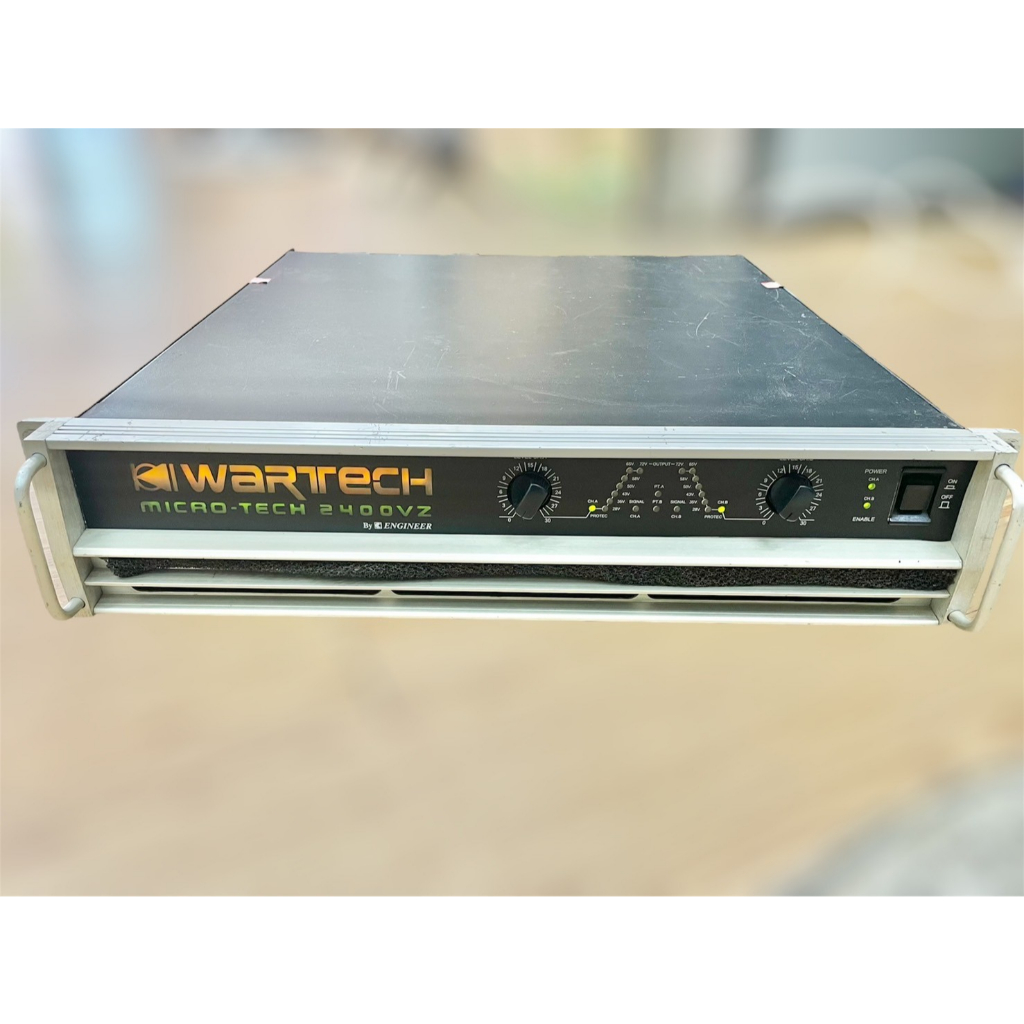 เพาเวอร์แอมป์มือสอง WARTECH รุ่น MICRO TECH 2400VZ