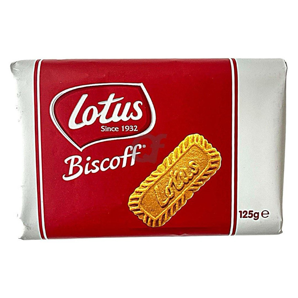 ขนม lotus biscoff Biscuit รสคาราเมล ขนาด 125 กรัม (พร้อมส่ง)