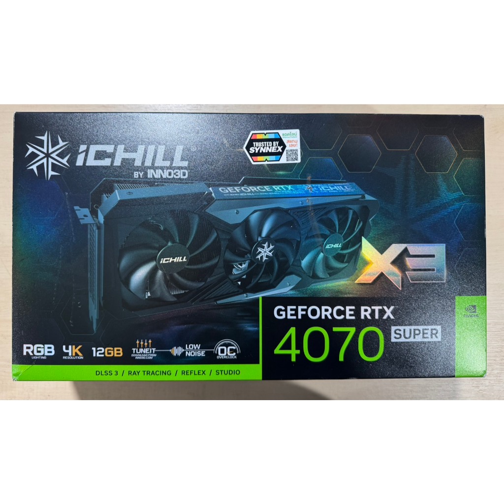 INNO3D GEFORCE RTX 4070 SUPER ICHILL [มือสอง]