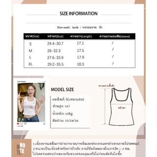 B&R พร้อมส่ง เสื้อกล้ามผู้หญิง เสื้อครอป แขนกุด ผ้ายืดนุ่มใส่สบาย ขนาด S-XL ดีไซน์รูปแบบการปัก เซ็กซี่คอยู