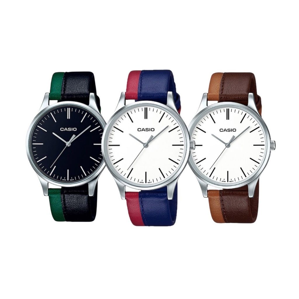 Casio นาฬิกาข้อมือผู้ชาย รุ่น MTP-E133L-1EDF / MTP-E133L-2EDF / MTP-E133L-5EDF Men's Watch