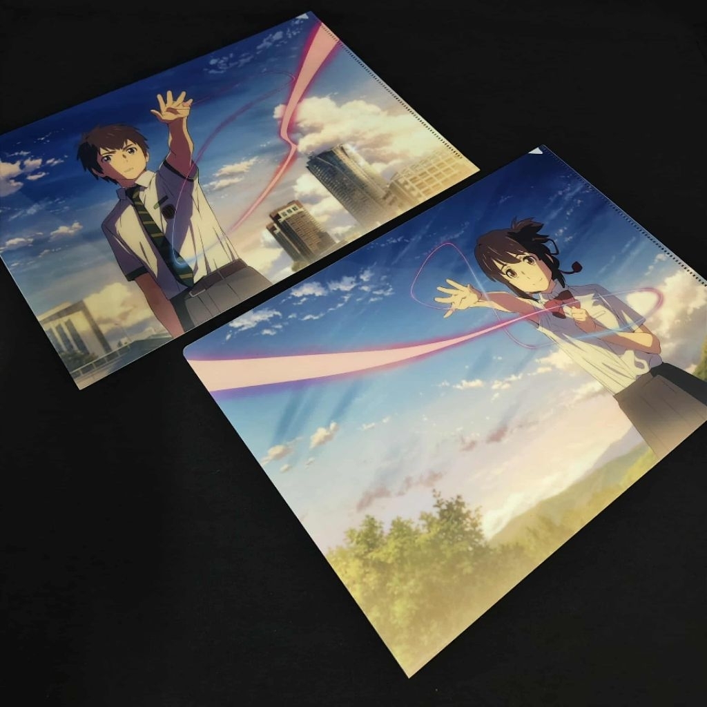 🌋ถูกลิขสิทธิ์🌋ของสะสม เซทแฟ้ม หลับตาฝัน ถึงชื่อเธอ (Your Name)