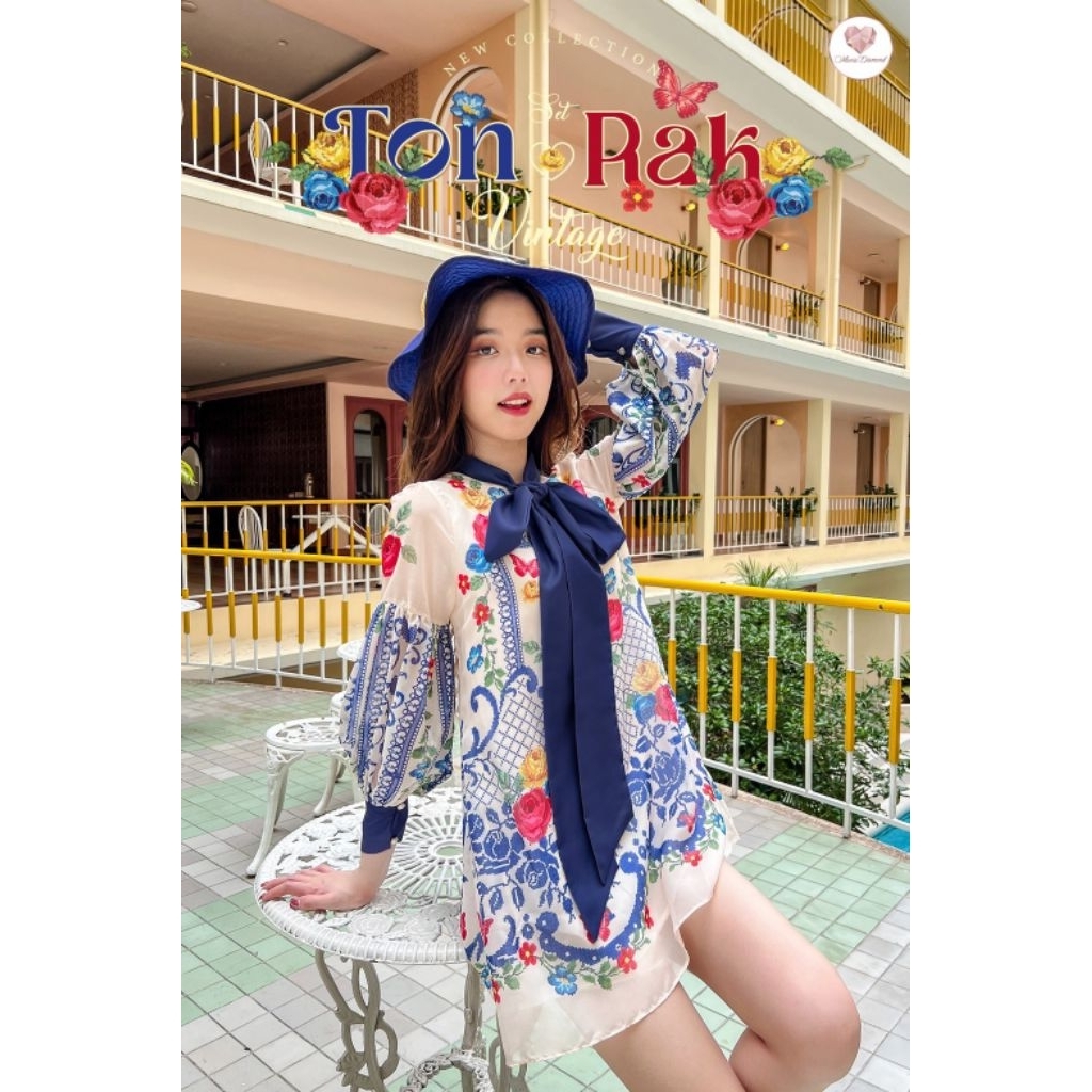 MARIA DIAMOND BRAND : Ton Rak  Vintage Set