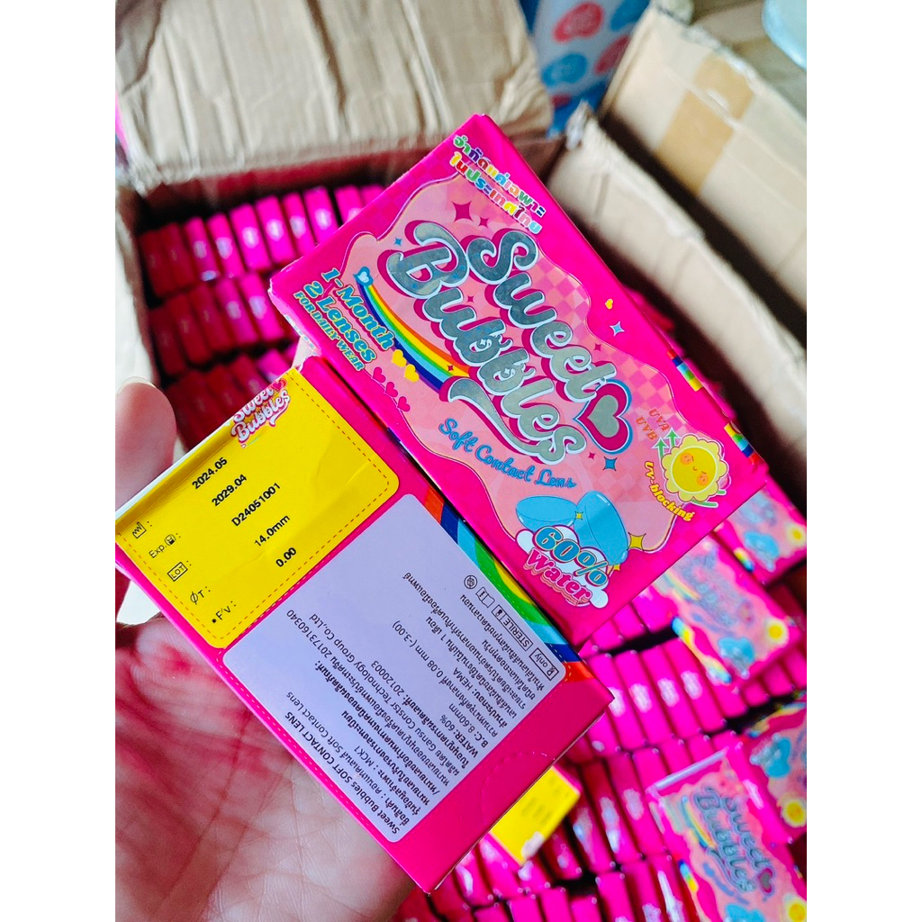 คอนแทคเลนส์sweet bubblesคละลาย
