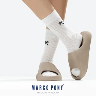 Marco Pony รองเท้าผู้หญิง รองเท้าแตะนุ่ม รองเท้าเดินในบ้าน วัสดุ EVA กันน้ำได้ แฟชั่น รองเท้า MH9028