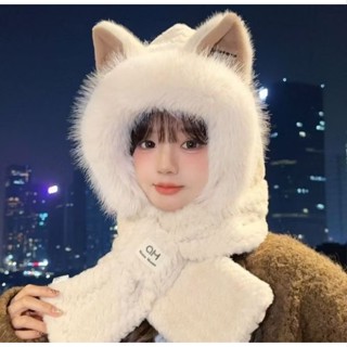 🐱🐱🐱New พร้อมส่งในไทย **ร้านร่วมส่งด่วน**!!!🐱🐱🐱หมวกกันหนาวแมว…