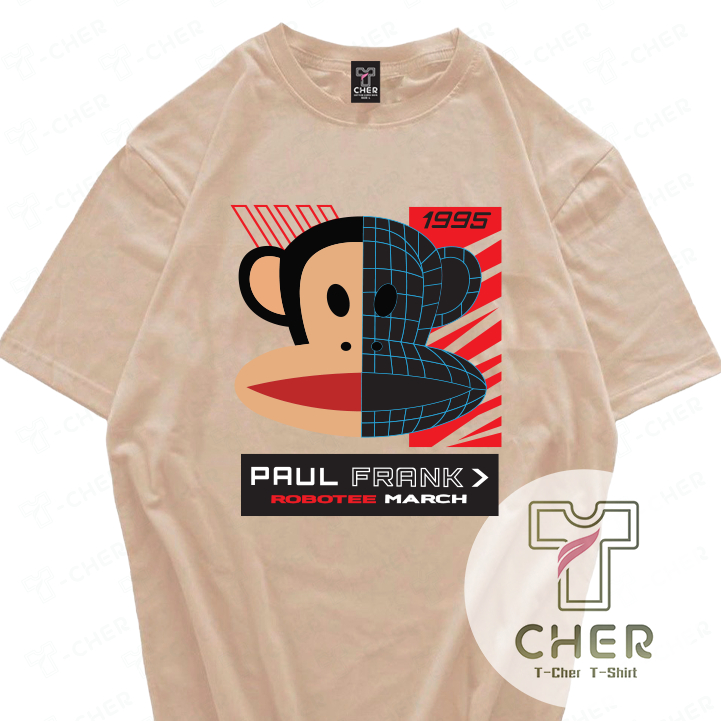 เสื้อลายหน้าลิงPAUL FRANK ผ้านิ่มCottonแท้ สวมใส่สะบายมีให้เลือกหลายสี