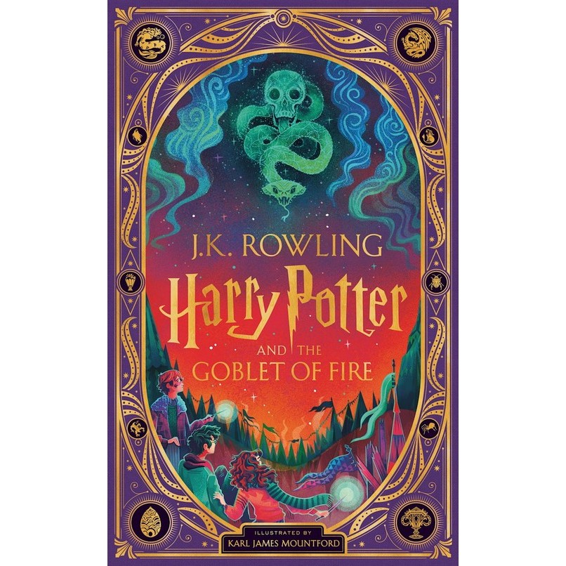 [Chulabook] หนังสือ HARRY POTTER AND THE GOBLET OF FIRE (INTERACTIVE ILLUSTRATED EDITION) (HC) (9781526691262) c321