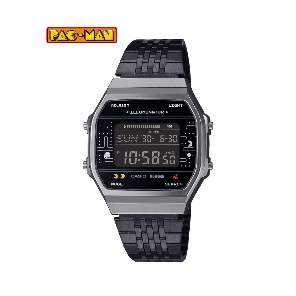 Casio นาฬิกาข้อมือ Unisex รุ่น ABL-100WEPC-1BDR PAC-MAN Watch Quartz ( ระบบถ่าน )