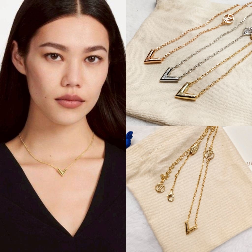 สร้อยคอ L งานวีไอพี งานสวย สินค้าพร้อมส่ง N233 N234 N302