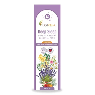 Deep Sleep 50 ml สเปรย์น้ำมันหอม 8 ชนิด โปร 3 ขวดพร้อมของแถมตัวช่วยคลายเครียด ผ่อนคลาย กลิ่นหอมยาวนานสมุนไพร by MorBank