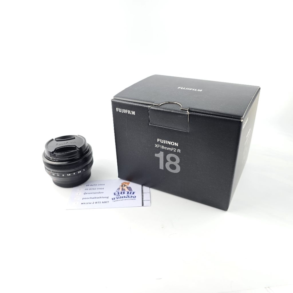 เลนส์ FUJINON XF 18mm F2 R