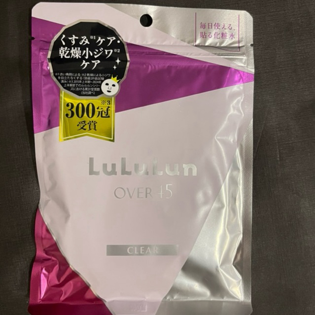 มาร์ค Lalalun OVER45 มี 7แผ่น สูตร Clear