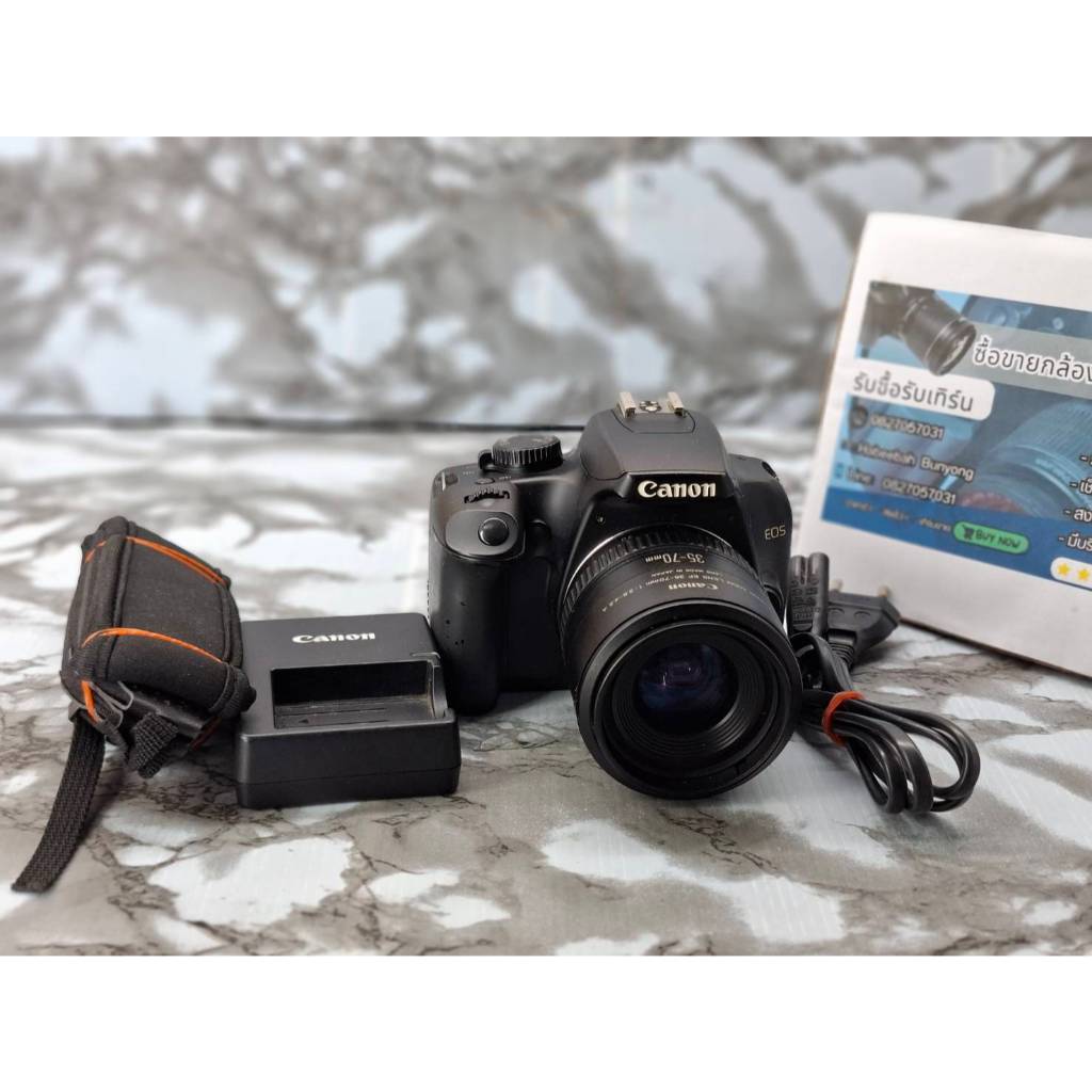 กล้องถ่ายรูป Canon 1000D พร้อมเลนส์ 35-70
