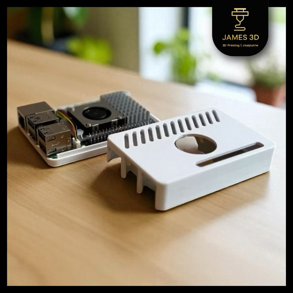 Case Raspberry Pi 5 เคส Raspberry Pi 5 พร้อมช่องระบายความร้อน