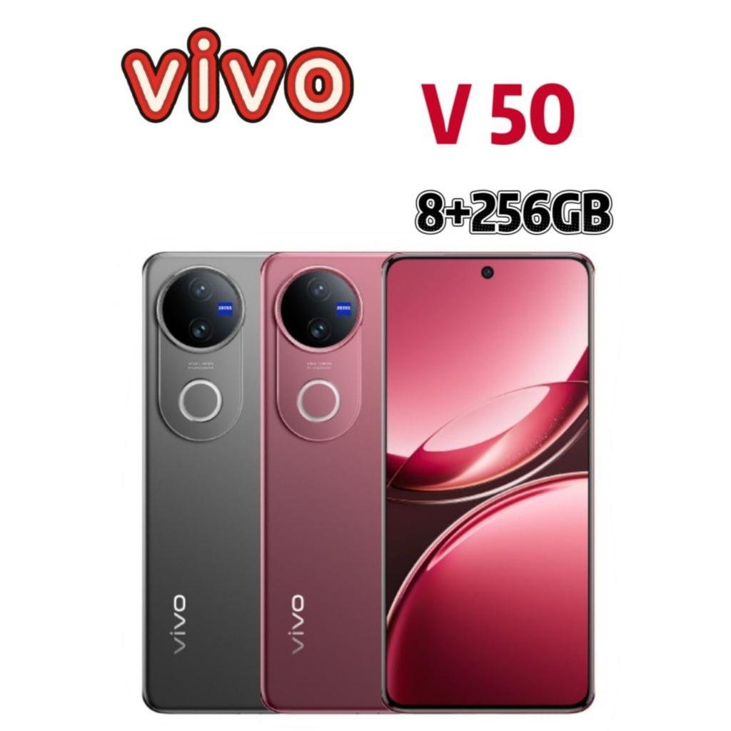 Vivo V50 (12+256GB)   Snapdragon®7 Gen3 ประกันศูนย์ไทย เครื่องใหม่ซีลกล่อง พร้อมส่ง