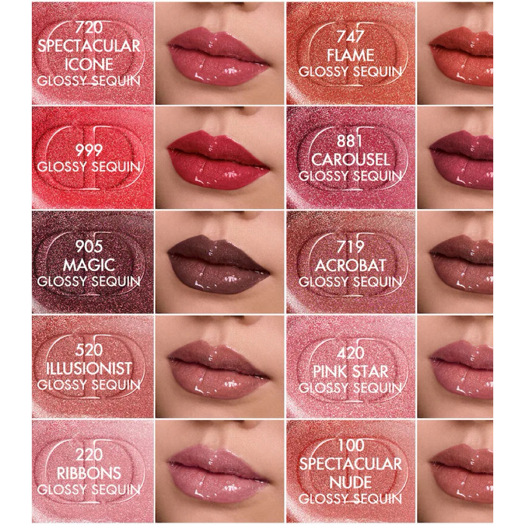 🔥เหลือ 1,512.- กดโค้ดหน้าApp.🔥Rouge Dior Liquid Sequin Duo-รุ่นลิมิเตตอิดิชั่น 💥Holidy 2025💥ของแท้ป้ายไทย - รูปที่ 2