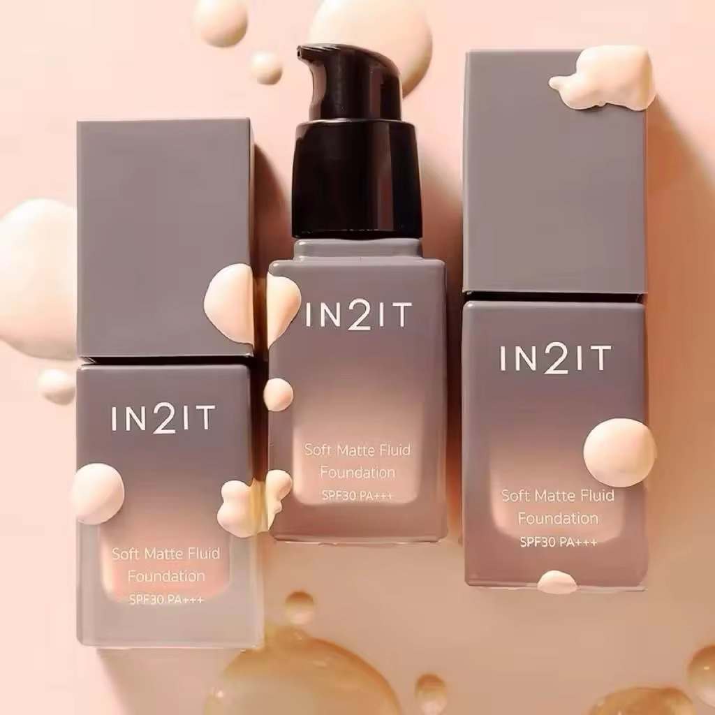 IN2IT Soft Matte Fluid Foundation SPF30 PA+++ รองพื้น [SMQ]