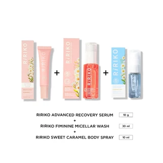 เซตคลั่งรัก RIRIKO SERUM 10 ml + Faminine Wash 30 ml + RIRIKO BODY SPRAY 10 ML
