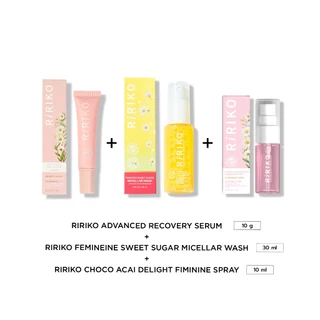 เซตคลั่งรัก RIRIKO SERUM 10 ml + Faminine Wash 30 ml + RIRIKO BODY SPRAY 10 ML
