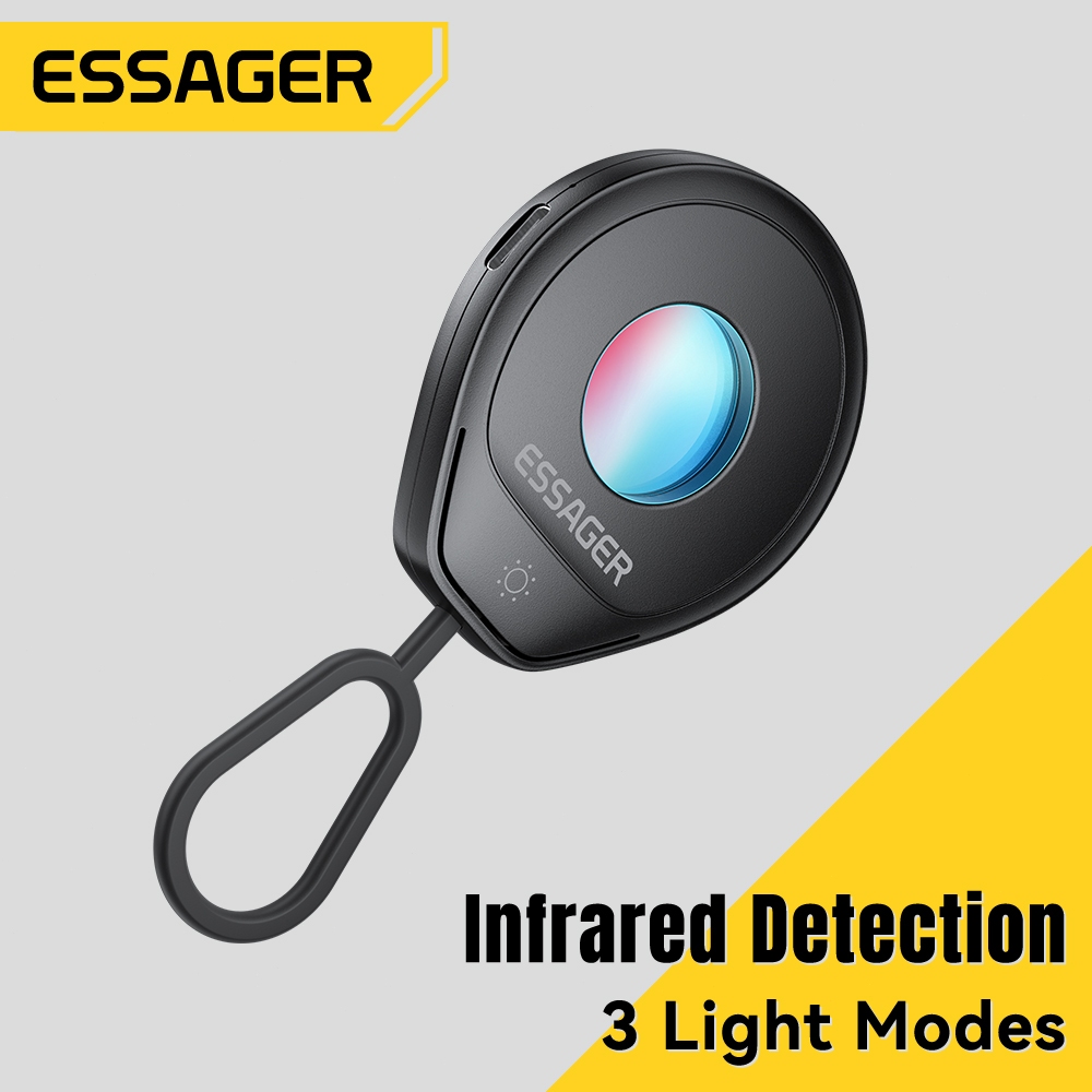 Essager เครื่องตรวจจับอินฟราเรด พร้อมโหมดแสงสามโหมดและการชาร์จผ่าน USB-C เวลาสแตนด์บายที่ยาวนานเป็นพิเศษ