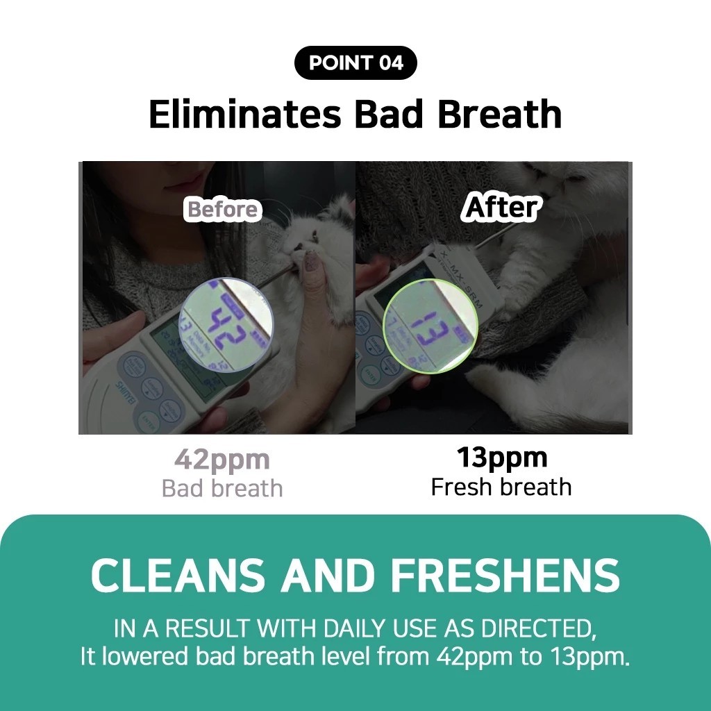 [Junglemonster] Melon Flavor Pet Toothpaste ยาสีฟันเจลเมล่อน สำหรับสัตว์เลี้ยง กินง่าย ลดคราบหินปูน - รูปที่ 4