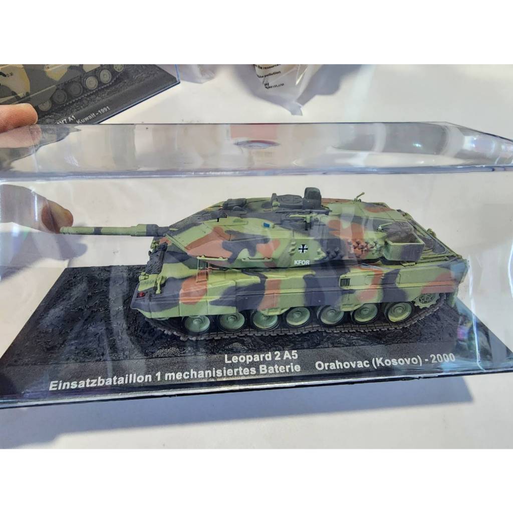 รถถัง 1/72 โคโซโว Tank Kosovo Leopatd 2 A5 ทหาร Truck soldier วัสดุโลหะผสม นาซี เยอรมนี Navy Army