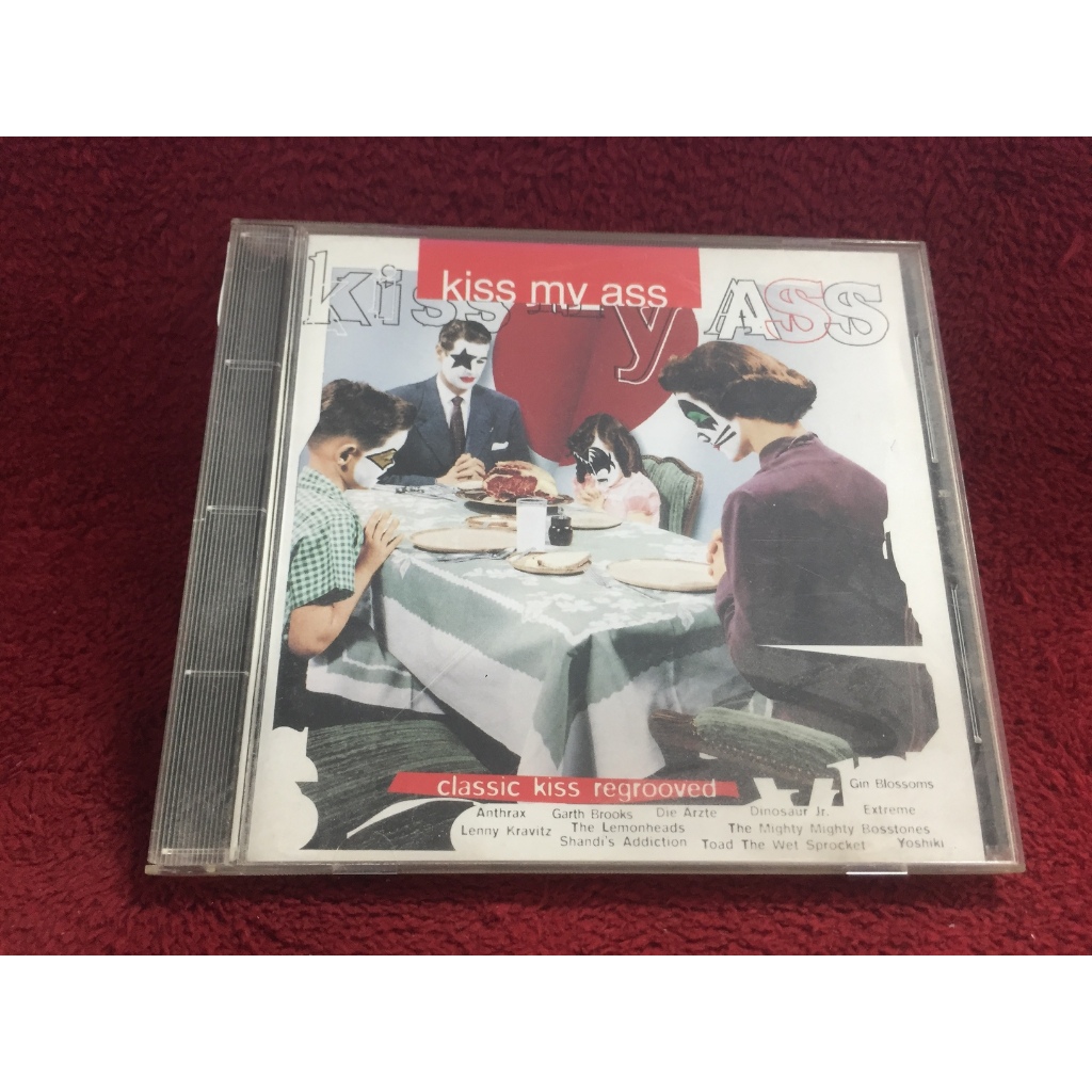 CDVarious – Kiss My Ass: Classic Kiss Regrooved  สภาพตามปก CA9-60