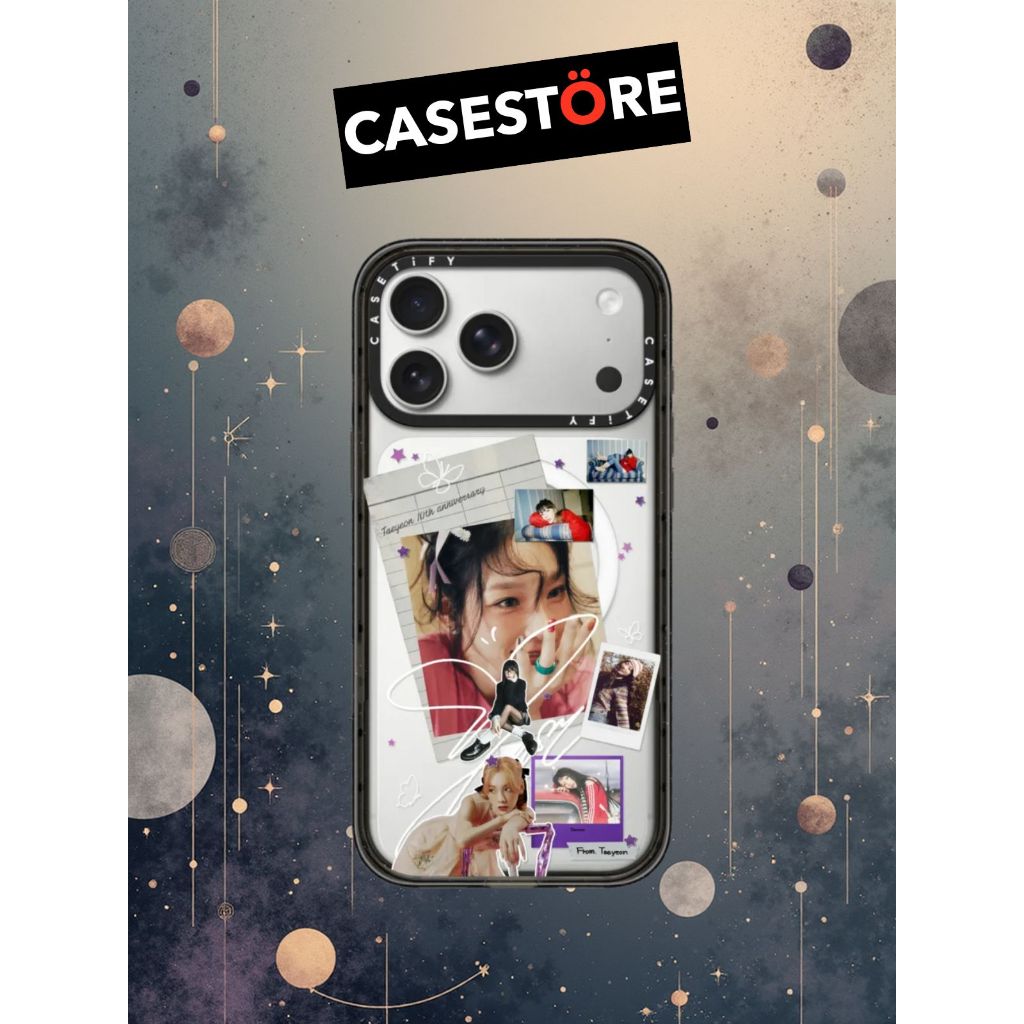 [🌷พร้อมส่ง🌷] CASETiFY | TAEYEON - TAEYEON Photo Collage Case ใช้สำหรับ iPhone 17 Series