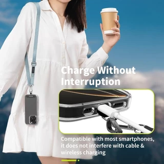 (ส่งทันที) สายคล้องโทรศัพท์ Switcheasy EasyStrap + Easy Strap Card 20mm