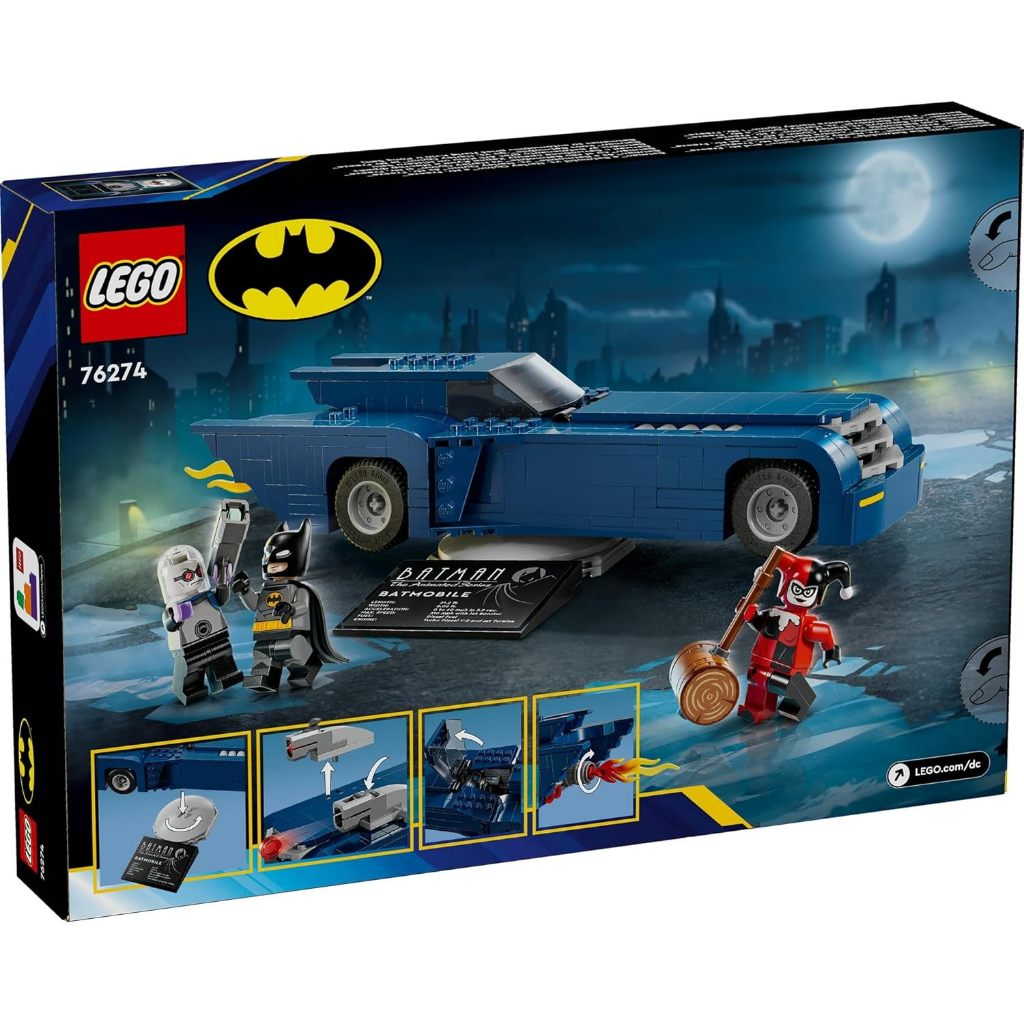 **MTS Toys**Lego 76274 DC Comics Super Heroes : Batman the Batmobile vs Harley Quinn and Mr. Freeze เลโก้ - รูปที่ 2