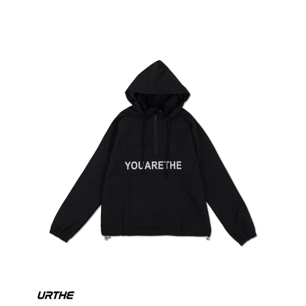 URTHE - เสื้อวอร์ม แขนยาว ผ้าร่ม รุ่น WIND BREAKER