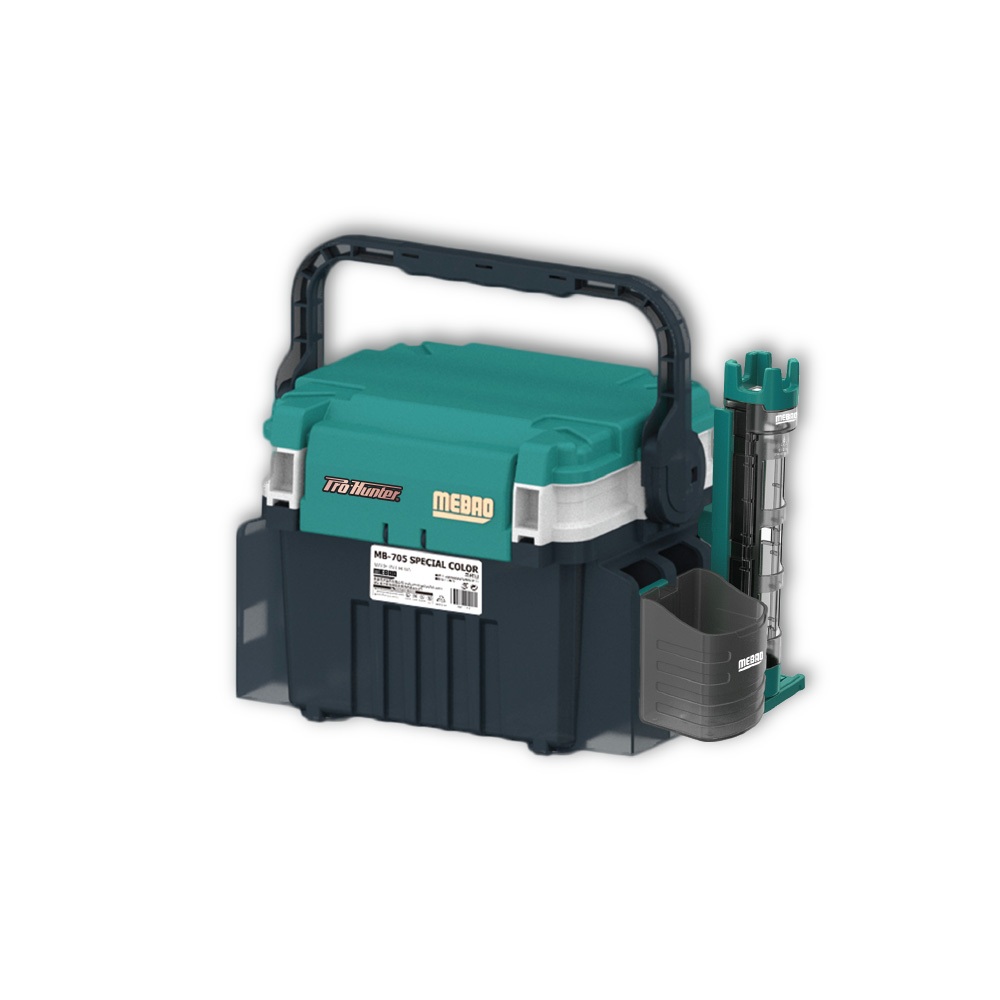 กล่องอุปกรณ์ตกปลาพกพา Mebao MB-705 Combo พร้อมที่วางคันเบ็ดและที่ใส่แก้ว แข็งแรง รับน้ำหนักได้ 300kg ราคา ถูกที่สุด ดีลบีเคเค แกลเลอรีภาพที่ 6