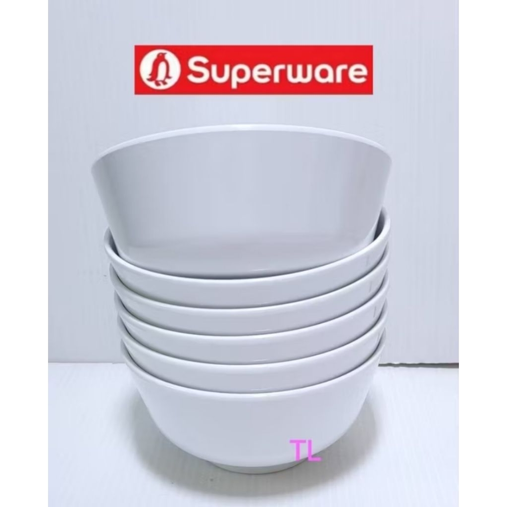 ชาม4.5นิ้ว=6ชิ้น (ถ้วยแบ่งไม่มีกล่อง)สีโอลด์โรสกลม ซุปเปอร์แวร์เกรดA