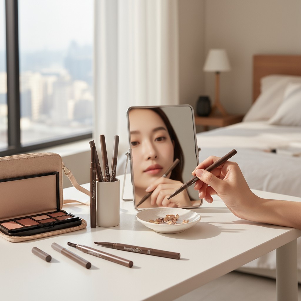 (มีส่งด่วน)✏️ ดินสอเขียนคิ้ว ปริมาณเพิ่มขึ้น 30%  เขียนง่าย เส้นสวยคม มีให้เลือก 7 เฉดสี