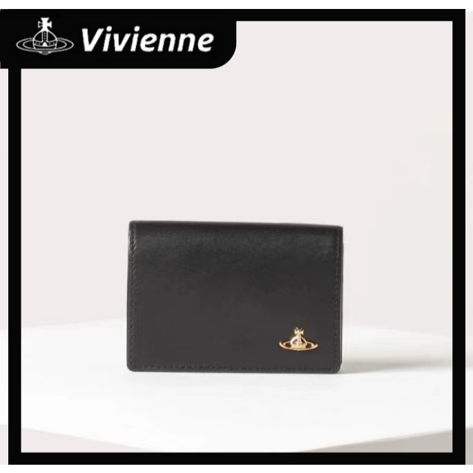 vivian westwood✨JP VIVI กระเป๋าสตางค์ ซองการ์ด vivianกระเป๋าสตางค์ เย็บปักถักร้อย เย็บปักถักร้อยLOGO