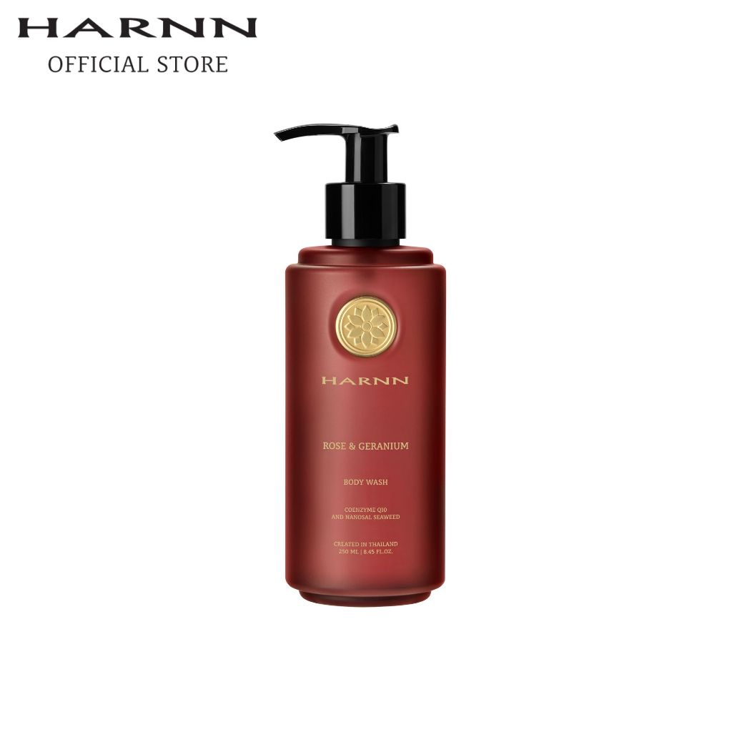 HARNN ROSE & GERANIUM BODY WASH 250 ML