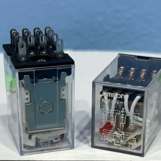 Relay คุณภาพญี่ปุ่น MY4N 12vdc 24vdc 12vac 24vac 110vac 220vac