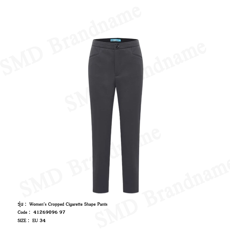 G2000 กางเกงขายาวผู้หญิง รุ่น Women's Cropped Cigarette Shape Pants Code: 41269096 97