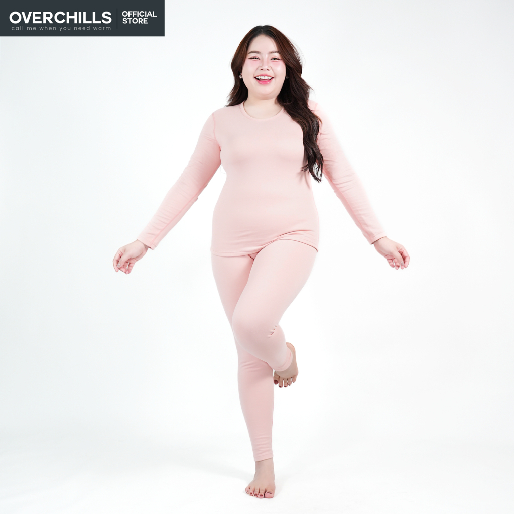Overchills ลองจอนกันหนาว สำหรับผู้หญิง ใส่ในอุณหภูมิ 0 ถึง 10 องศา ฮีทเทค ด้านในบุขนวูล - 6