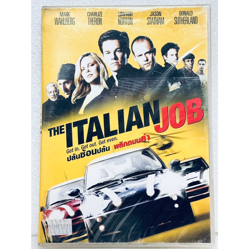 DVD : Italian Job (2003) ปล้นซ้อนปล้น พลิกถนนล่า " Mark Waberg, Charilize Theon, Edward Norton "