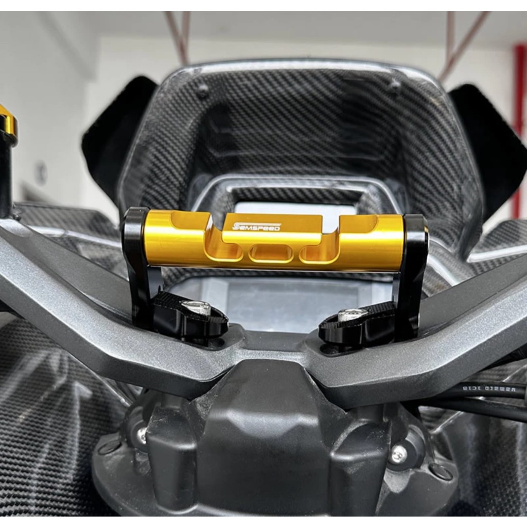 บาร์กลางแฮนด์ ที่แขวนของ CNC Semspeed *อ่านรายละเอียด* ตุ๊กตาแฮนด์ ยึดกับ XMAX / NMAX / ADV / PCX